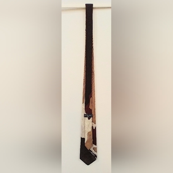 VINTAGE BALENCIAGA SILK TIE - Picture 8 of 8